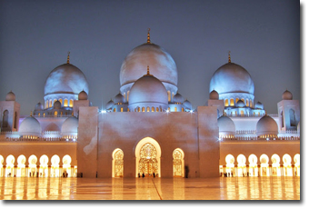 Sheikh Zayed Grand Mosque in Abu Dhabi Concept Voyages