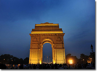 Delhi India Gate Concept Voyages