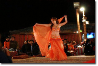 Belly Dance Show in Dubai Desert Safari Tour Concept Voyages