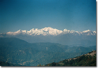 Mount Kanchenjunga from Darjeeling Concept Voyages