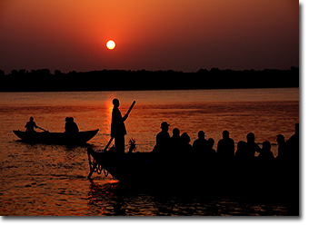 Varanasi Boat ride on holy River Ganga Concept Voyages